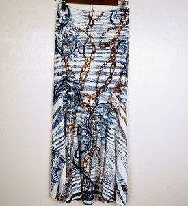 S-twelve maxi skirt
